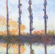 Claude Monet Les Peupliers France oil painting artist